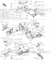 CHASSIS EQUIPMENT ELECTRIQUE pour Kawasaki NINJA 125