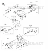 CLIGNOTANTS pour Kawasaki NINJA 125