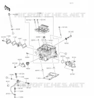 CULASSE pour Kawasaki NINJA 125