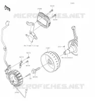 G&Eacute;N&Eacute;RATEUR pour Kawasaki NINJA 125