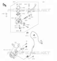 MAITRE CYLINDRE AV pour Kawasaki NINJA 125