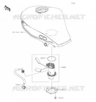 POMPE A ESSENCE pour Kawasaki NINJA 125