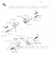REPOSE PIED pour Kawasaki NINJA 125