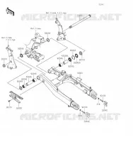 BRAS OSCILLANT pour Kawasaki VULCAN S CAFE