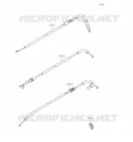 CABLES pour Kawasaki VULCAN S CAFE