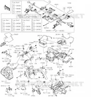 CHASSIS EQUIPMENT ELECTRIQUE pour Kawasaki VULCAN S CAFE