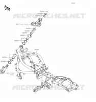CH&Acirc;SSIS pour Kawasaki VULCAN S CAFE