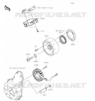 G&Eacute;N&Eacute;RATEUR pour Kawasaki VULCAN S CAFE
