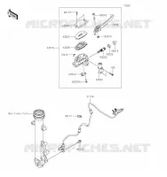 MAITRE CYLINDRE AV pour Kawasaki VULCAN S CAFE