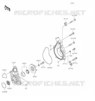 POMPE &Agrave; EAU pour Kawasaki VULCAN S CAFE