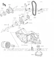 POMPE A HUILE pour Kawasaki VULCAN S CAFE
