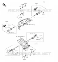 CLIGNOTANTS pour Kawasaki Z300