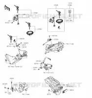 CONTACTEUR pour Kawasaki Z300