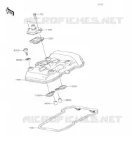 COUVRE CULASSE pour Kawasaki Z300