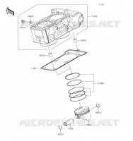CYLINDRE/PISTON pour Kawasaki Z300