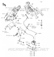 DURITE DE FREIN pour Kawasaki Z300