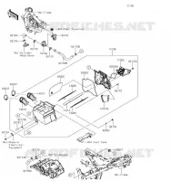 FILTRE A AIR pour Kawasaki Z300