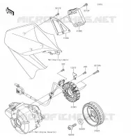 G&Eacute;N&Eacute;RATEUR pour Kawasaki Z300