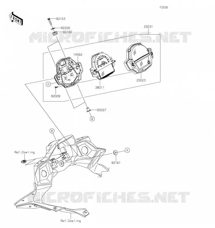 COMPTEURS Kawasaki MOTOS 650 2019 VERSYS 650  KLE650FKF