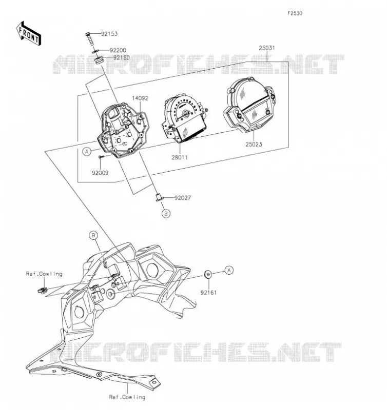 COMPTEURS Kawasaki MOTOS 650 2019 VERSYS 650  KLE650FKF