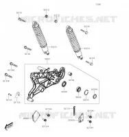 AMORTISSEUR pour Kawasaki J125