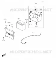 BATTERIE pour Kawasaki J125