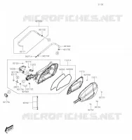 FILTRE A AIR pour Kawasaki J125