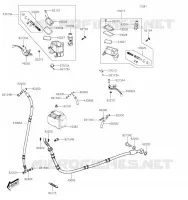 MAiTRE CYLINDRE pour Kawasaki J125