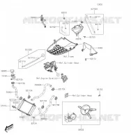 RADIATEUR pour Kawasaki J125
