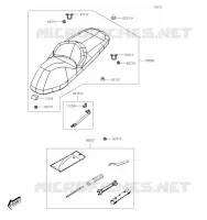 SELLE pour Kawasaki J125