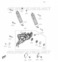 AMORTISSEUR pour Kawasaki J300