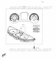 COMPTEURS pour Kawasaki J300