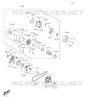 COURROIE pour Kawasaki J300