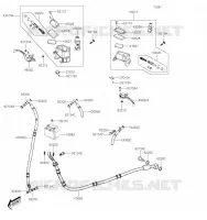 MAiTRE CYLINDRE pour Kawasaki J300