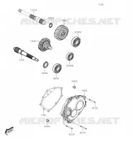 TRANSMISSION pour Kawasaki J300