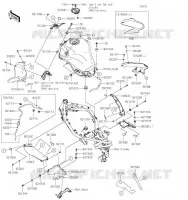 RESERVOIR CARBURANT pour Kawasaki Z900
