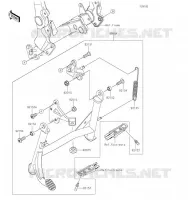 Accessory(Center Stand) pour Kawasaki Z900RS CAFE