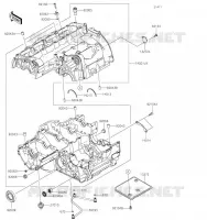 CARTER MOTEUR(S) pour Kawasaki Z900RS CAFE