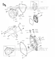 COUVERCLES MOTEUR pour Kawasaki Z900RS CAFE