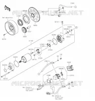 D&Eacute;MARREUR pour Kawasaki Z900RS CAFE