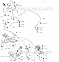 DURITE DE FREIN pour Kawasaki Z900RS CAFE