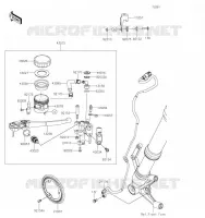 MAITRE CYLINDRE AV pour Kawasaki Z900RS CAFE