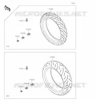 PNEUS pour Kawasaki Z900RS CAFE