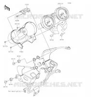 COMPTEURS pour Kawasaki Z900RS CAFE