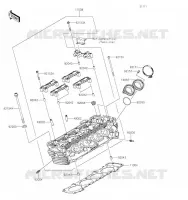 CULASSE pour Kawasaki Z900RS CAFE