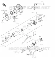 D&Eacute;MARREUR pour Kawasaki Z900RS CAFE