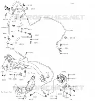 DURITE DE FREIN pour Kawasaki Z900RS CAFE