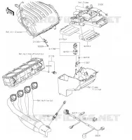 INJECTION CARBURANT pour Kawasaki Z900RS CAFE