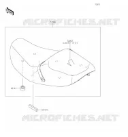SELLE pour Kawasaki Z900RS CAFE