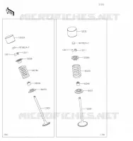 SOUPAPE pour Kawasaki Z900RS CAFE